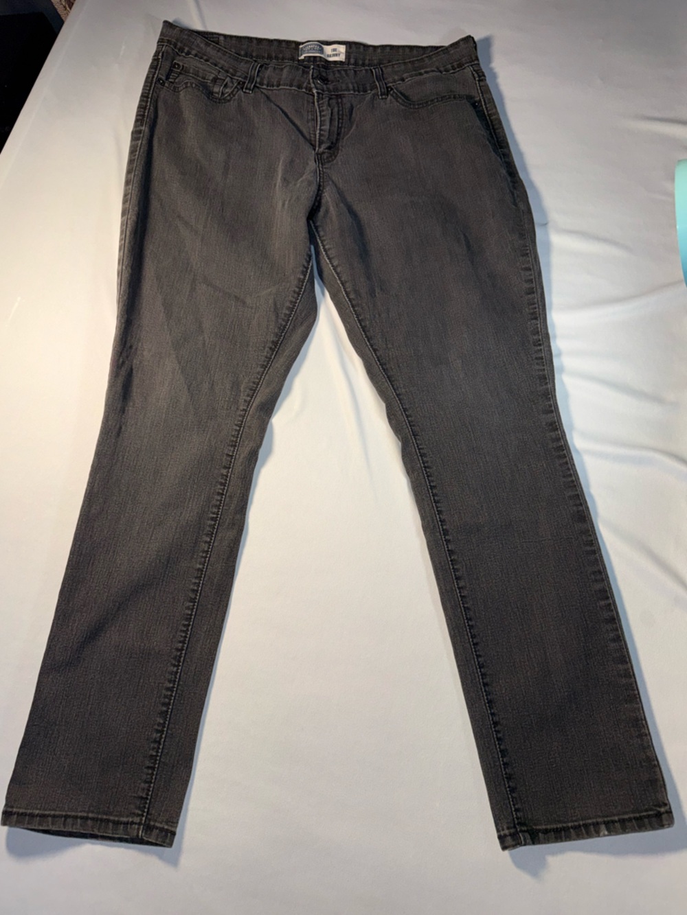 Levi's Women's Charcoal Straight Leg Jeans